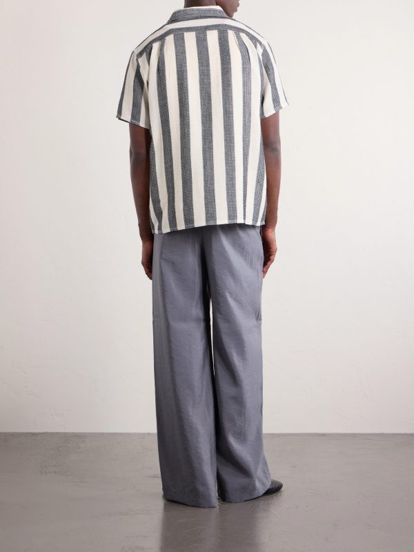 Chintan Striped Cotton Shirt - BK Chintan Striped Cotton Shirt - BK