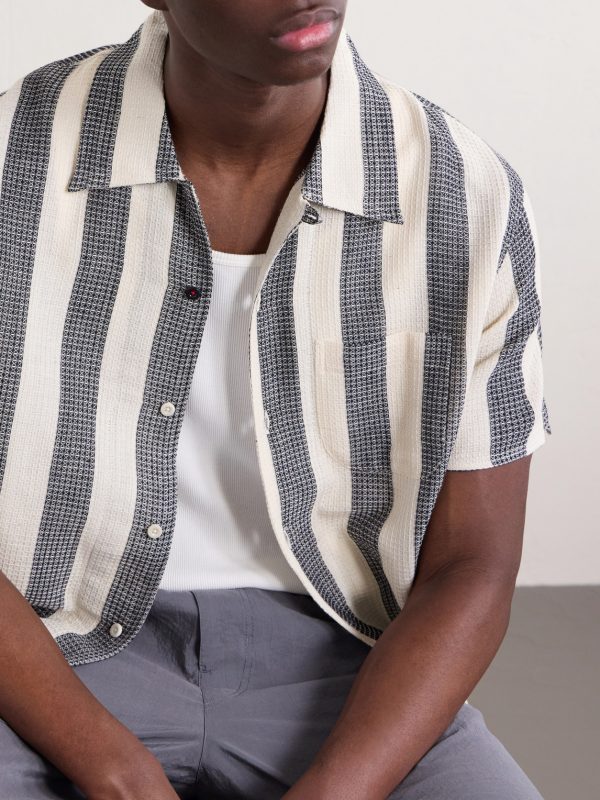 Chintan Striped Cotton Shirt - CU Chintan Striped Cotton Shirt - CU