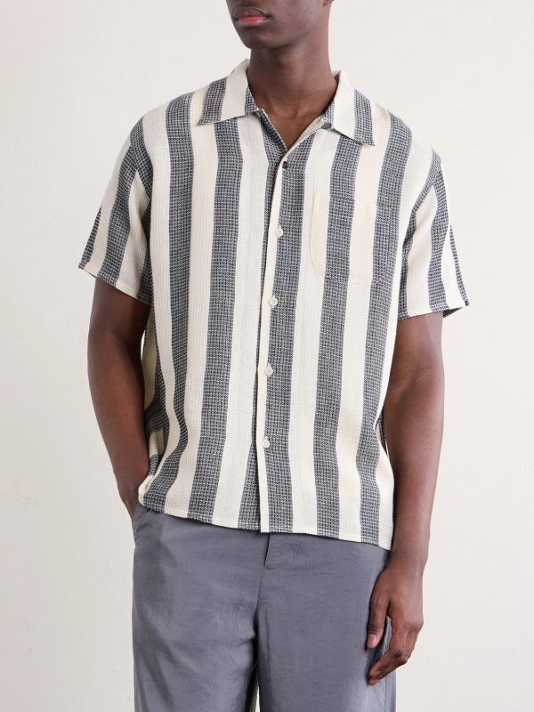 Chintan Striped Cotton Shirt - FR Chintan Striped Cotton Shirt - FR