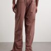 Kedar Straight-Leg Cotton Trousers - BK Kedar Straight-Leg Cotton Trousers - BK