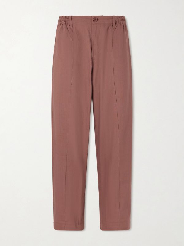 Kedar Straight-Leg Cotton Trousers Kedar Straight-Leg Cotton Trousers
