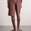Milo Straight-Leg Cotton Drawstring Shorts - BK Milo Straight-Leg Cotton Drawstring Shorts - BK