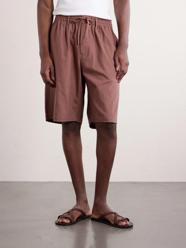 Milo Straight-Leg Cotton Drawstring Shorts - FR Milo Straight-Leg Cotton Drawstring Shorts - FR