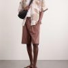 Milo Straight-Leg Cotton Drawstring Shorts - OU Milo Straight-Leg Cotton Drawstring Shorts - OU