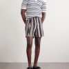 Straight-Leg Cotton Drawstring Shorts - OU