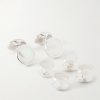 Mother-of-Pearl and Sterling Silver Cufflinks and Dress Studs Set Mother-of-Pearl and Sterling Silver Cufflinks and Dress Studs Set