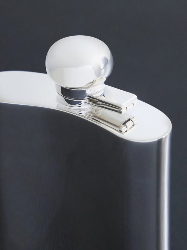 Sterling Silver Flask - CU Sterling Silver Flask - CU