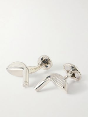 Golf Club Sterling Silver Cufflinks