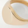 9-Karat Gold Oval Signet Ring - CU