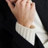 9-Karat Gold Oval Signet Ring - FR