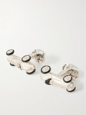 Toy Racing Car Sterling Silver Cufflinks Toy Racing Car Sterling Silver Cufflinks