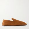 Palazzo Intrecciato Suede Loafers