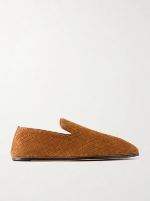 Palazzo Intrecciato Suede Loafers Palazzo Intrecciato Suede Loafers