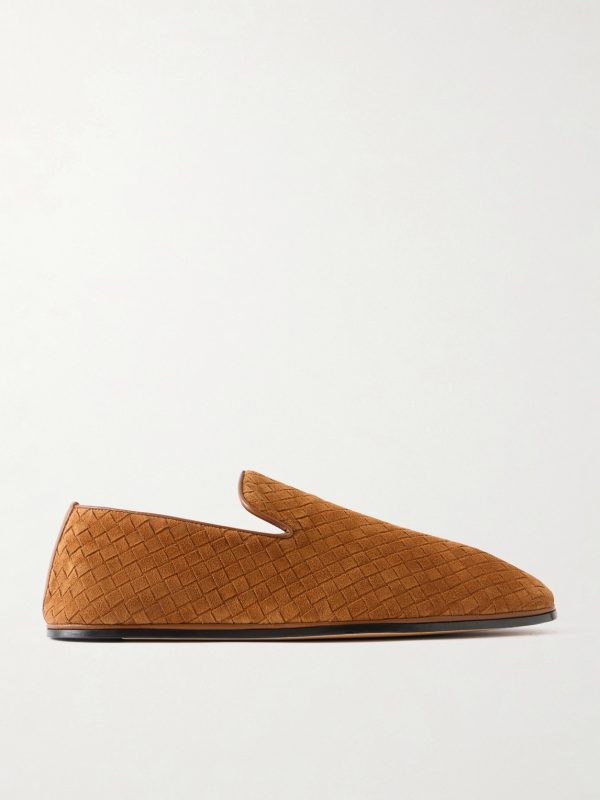 Palazzo Intrecciato Suede Loafers