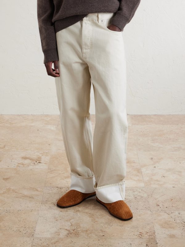 Palazzo Intrecciato Suede Loafers - OU