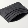 Intrecciato Leather Cardholder - E1