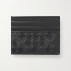 Intrecciato Leather Cardholder
