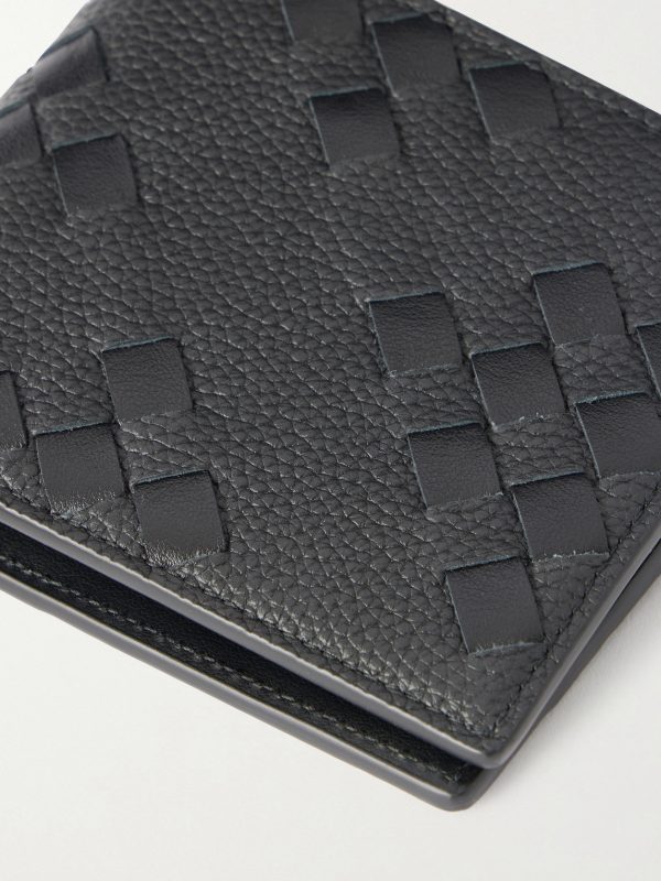 Diamonds Dover Intrecciato Leather Billfold Wallet - CU