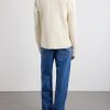 Ribbed-Knit Cashmere and Wool-Blend Half-Zip Sweater - BK