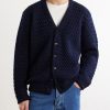 Intrecciato Wool Cardigan - FR Intrecciato Wool Cardigan - FR