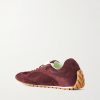 Orbit Flash Suede and Nylon Sneakers - BK