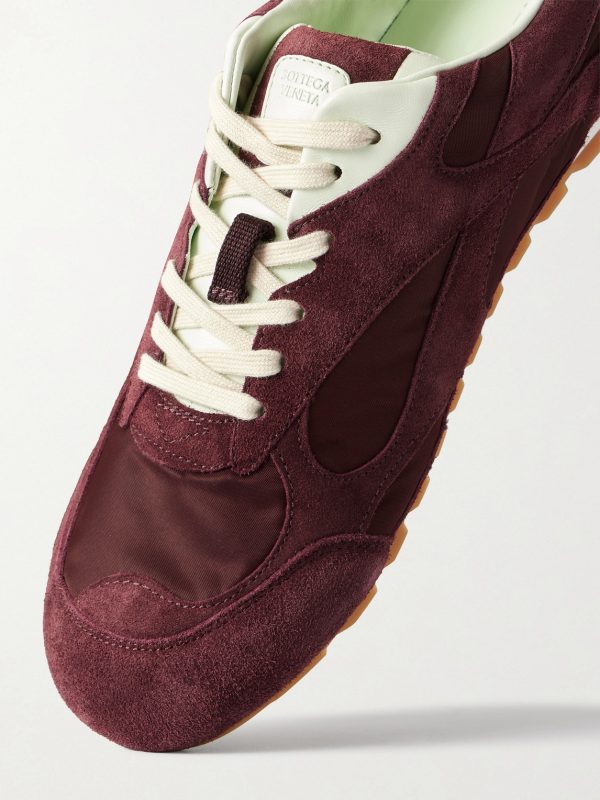 Orbit Flash Suede and Nylon Sneakers - CU