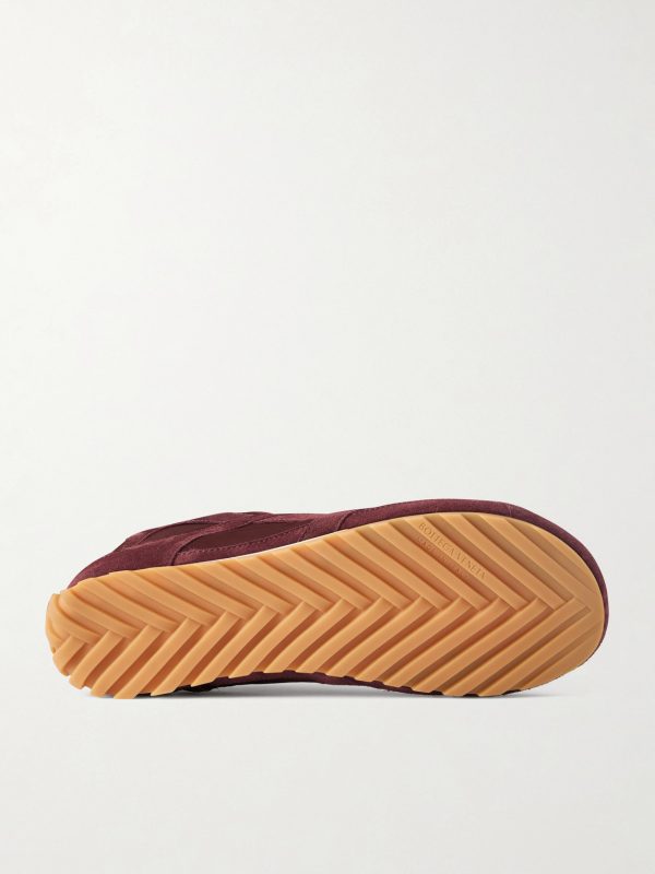 Orbit Flash Suede and Nylon Sneakers - E1