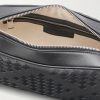 Diamonds Dover Intrecciato Leather Messenger Bag - E1