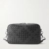 Diamonds Dover Intrecciato Leather Messenger Bag