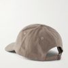 + Nanga Logo-Embroidered Cotton-Twill Cap - BK + Nanga Logo-Embroidered Cotton-Twill Cap - BK