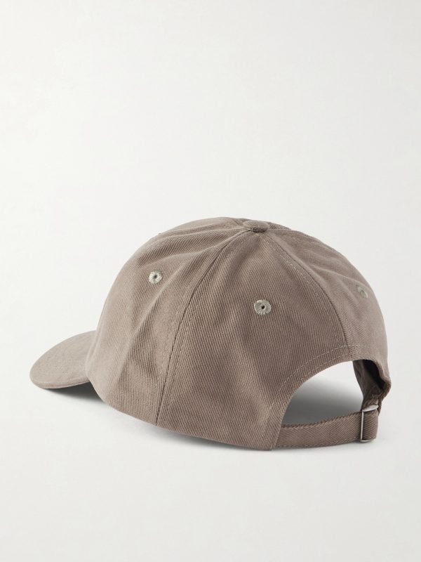 + Nanga Logo-Embroidered Cotton-Twill Cap - BK + Nanga Logo-Embroidered Cotton-Twill Cap - BK