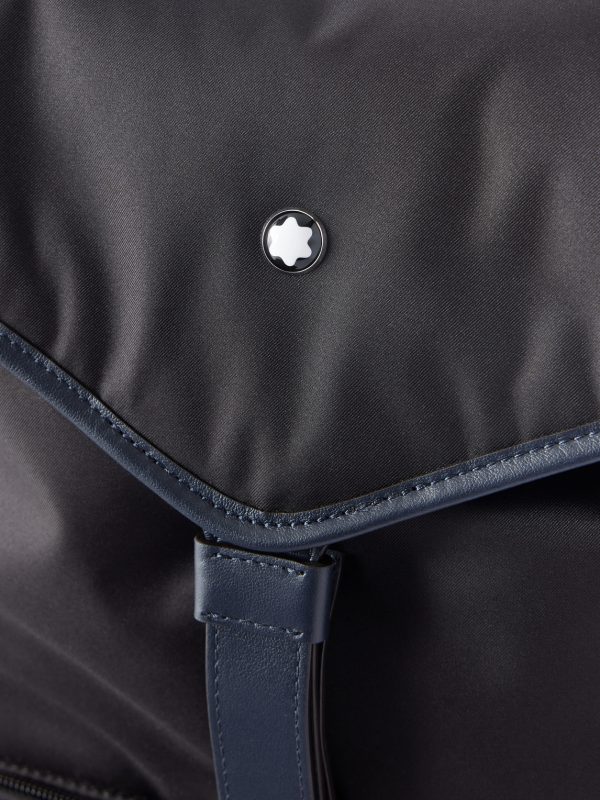 Panorama Leather-Trimmed Shell Backpack - CU