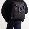 Panorama Leather-Trimmed Shell Backpack - FR