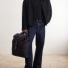 Panorama Leather-Trimmed Shell Backpack - OU