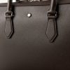 Logo-Appliquéd Textured-Leather Briefcase - CU Logo-Appliquéd Textured-Leather Briefcase - CU