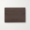 Sartorial Leather Logo Cardholder - BK Sartorial Leather Logo Cardholder - BK