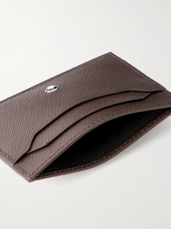 Sartorial Leather Logo Cardholder - E1 Sartorial Leather Logo Cardholder - E1