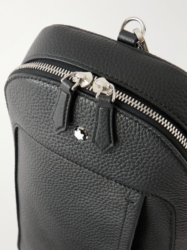Companion Logo-Appliquéd Full-Grain Leather Messenger Bag - CU Companion Logo-Appliquéd Full-Grain Leather Messenger Bag - CU