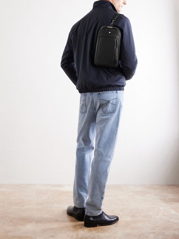Companion Logo-Appliquéd Full-Grain Leather Messenger Bag - FR Companion Logo-Appliquéd Full-Grain Leather Messenger Bag - FR