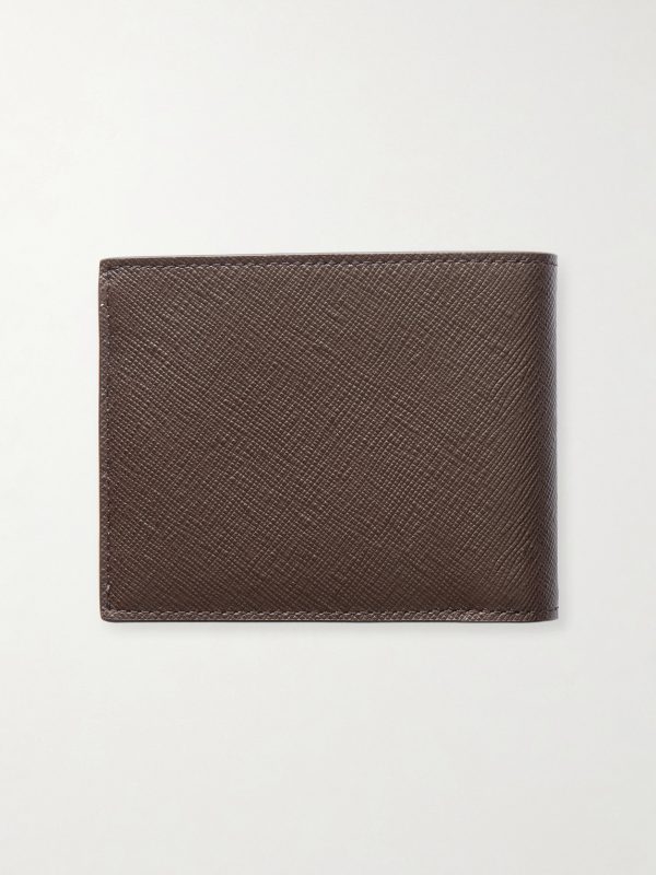 Sartorial Textured-Leather Wallet - BK Sartorial Textured-Leather Wallet - BK
