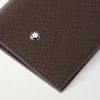 Cross-Grain Leather Billfold Wallet - CU