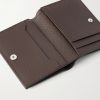 Cross-Grain Leather Billfold Wallet - E1