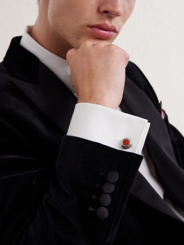 Silver Cufflinks - OU Silver Cufflinks - OU