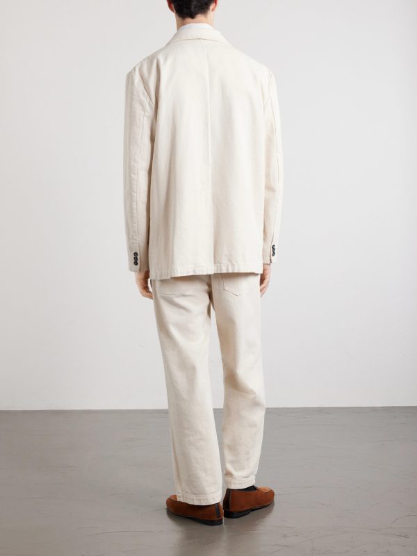 Cotton-Drill Suit Jacket - BK Cotton-Drill Suit Jacket - BK