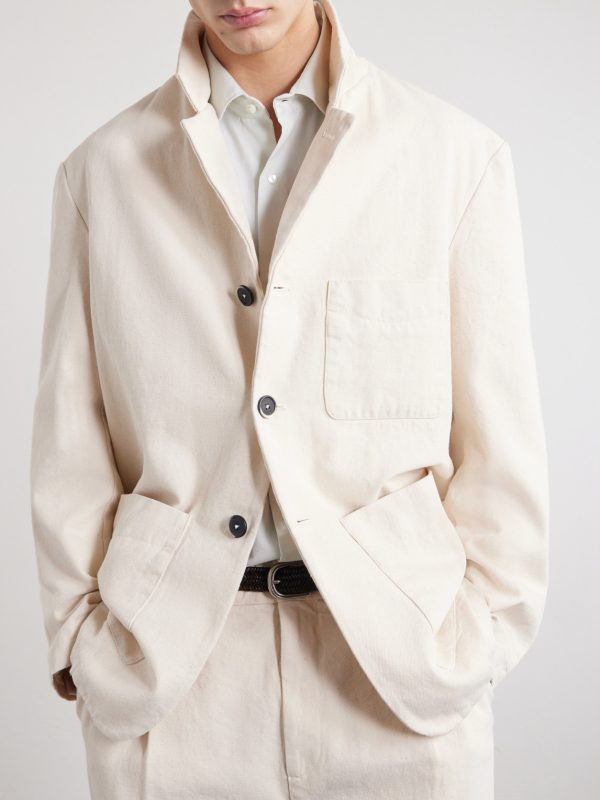 Cotton-Drill Suit Jacket - E2 Cotton-Drill Suit Jacket - E2