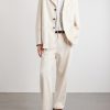 Straight-Leg Pleated Cotton-Drill Trousers - OU Straight-Leg Pleated Cotton-Drill Trousers - OU