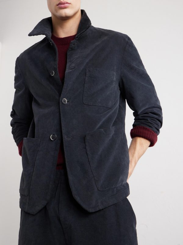 Stretch-Cotton Moleskin Overshirt - CU Stretch-Cotton Moleskin Overshirt - CU