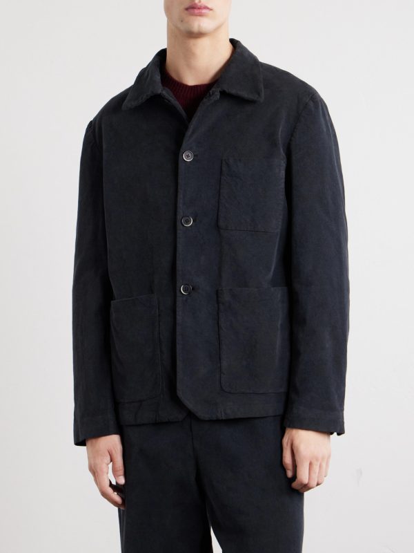 Stretch-Cotton Moleskin Overshirt - FR Stretch-Cotton Moleskin Overshirt - FR