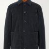 Stretch-Cotton Moleskin Overshirt Stretch-Cotton Moleskin Overshirt