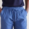 Alfa Straight-Leg Cotton-Blend Drawstring Shorts - CU